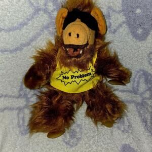 [VINTAGE] 80s Alf Alien "No Problem" Sunglasses Plush Window Toy